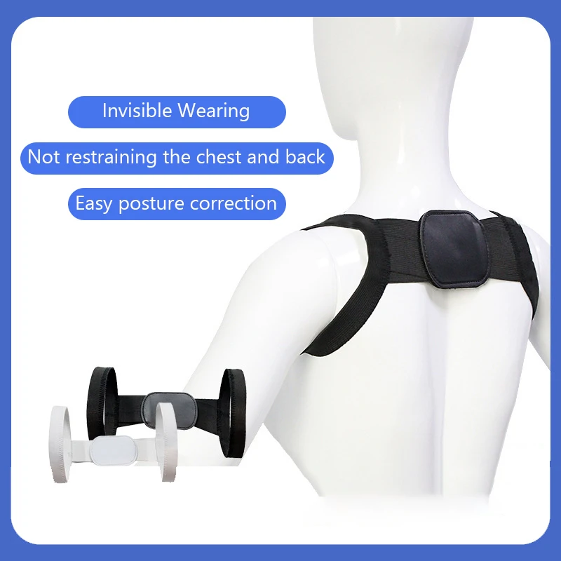 Back Posture Corrector Unisex Home Office Adjustable Back Shoulder Correction Belt For Clavicle Spine Support Reshape Your Body