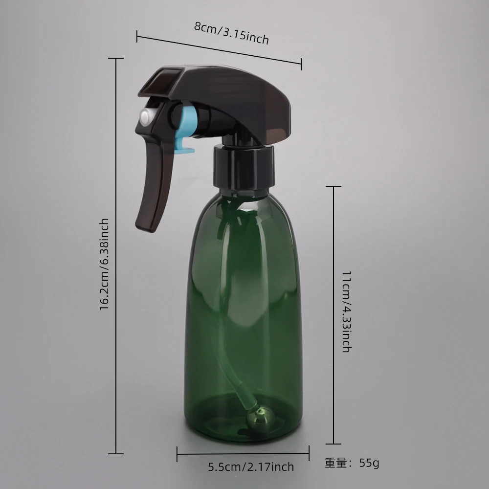 Botellas de Spray para peluquero, atomizador líquido con rodamientos de bolas, botella recargable para peluquería, pulverizador de agua de niebla fina, herramientas de salón