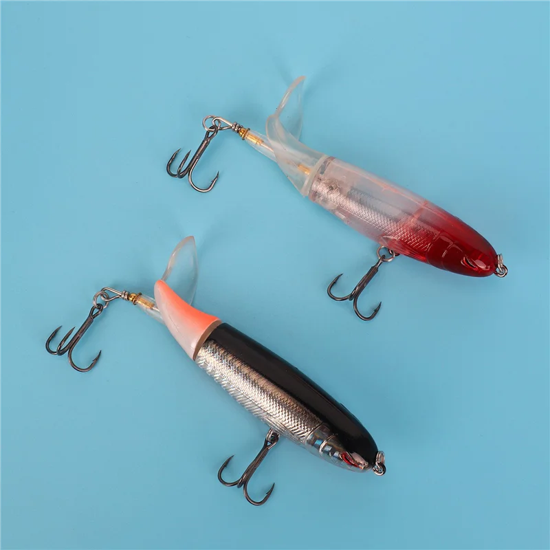 -ABHW 12Pcs With Box Whopper Plopper 100Mm 13G Floating Popper Fishing Lure Artificial Hard Bait view 3