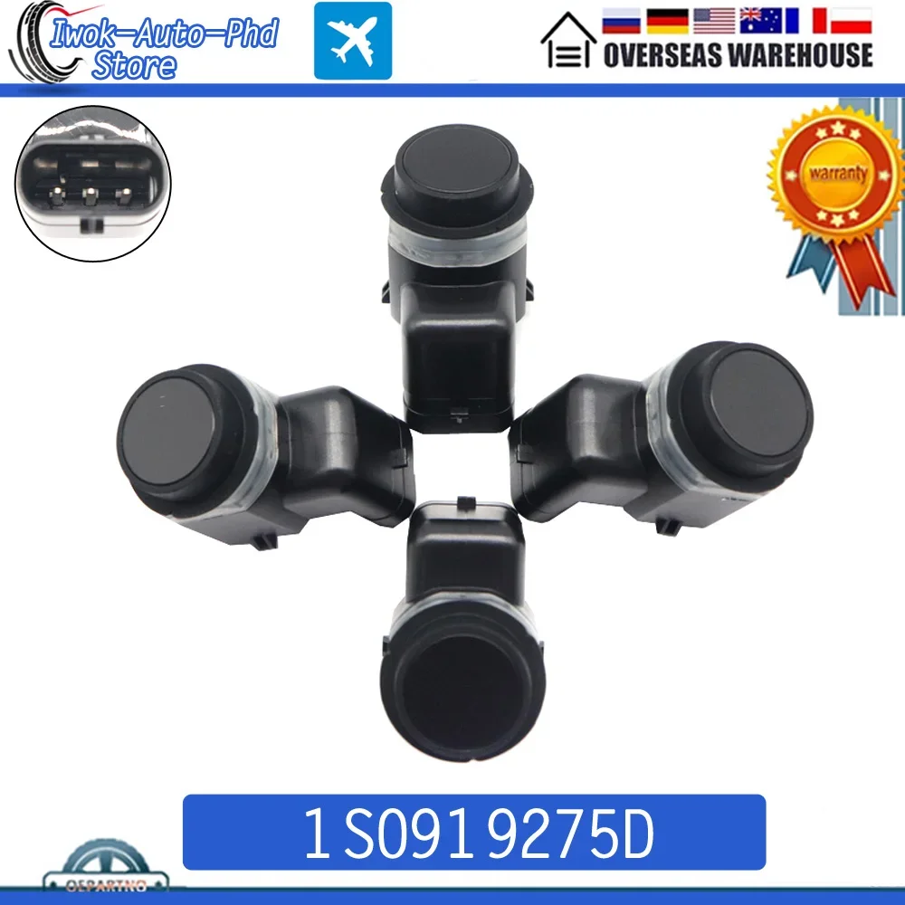 1S0919275D بالموجات فوق الصوتية PDC مساعدة الرادار وقوف السيارات الاستشعار احتياطية لأودي A1 A3 A4 A5 A6 A7 A8 Q3 Q5 Q7 R8 لسكودا 1S0919275A