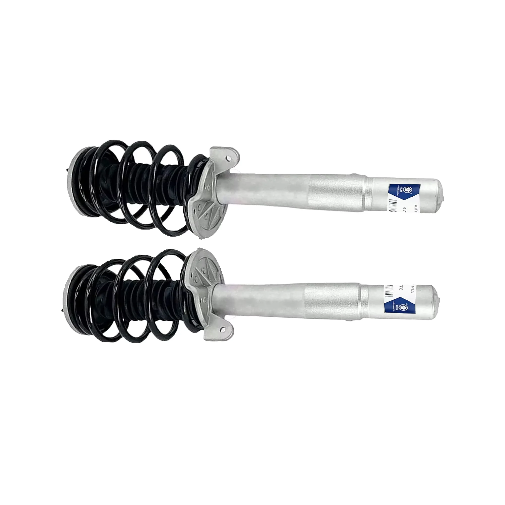 OGDEN 2Pcs Front Left+Right Shock w/EDC Suspension Shock Absorber Spring For BMW E65 E66 750i 760i 31316785529, 37106782147