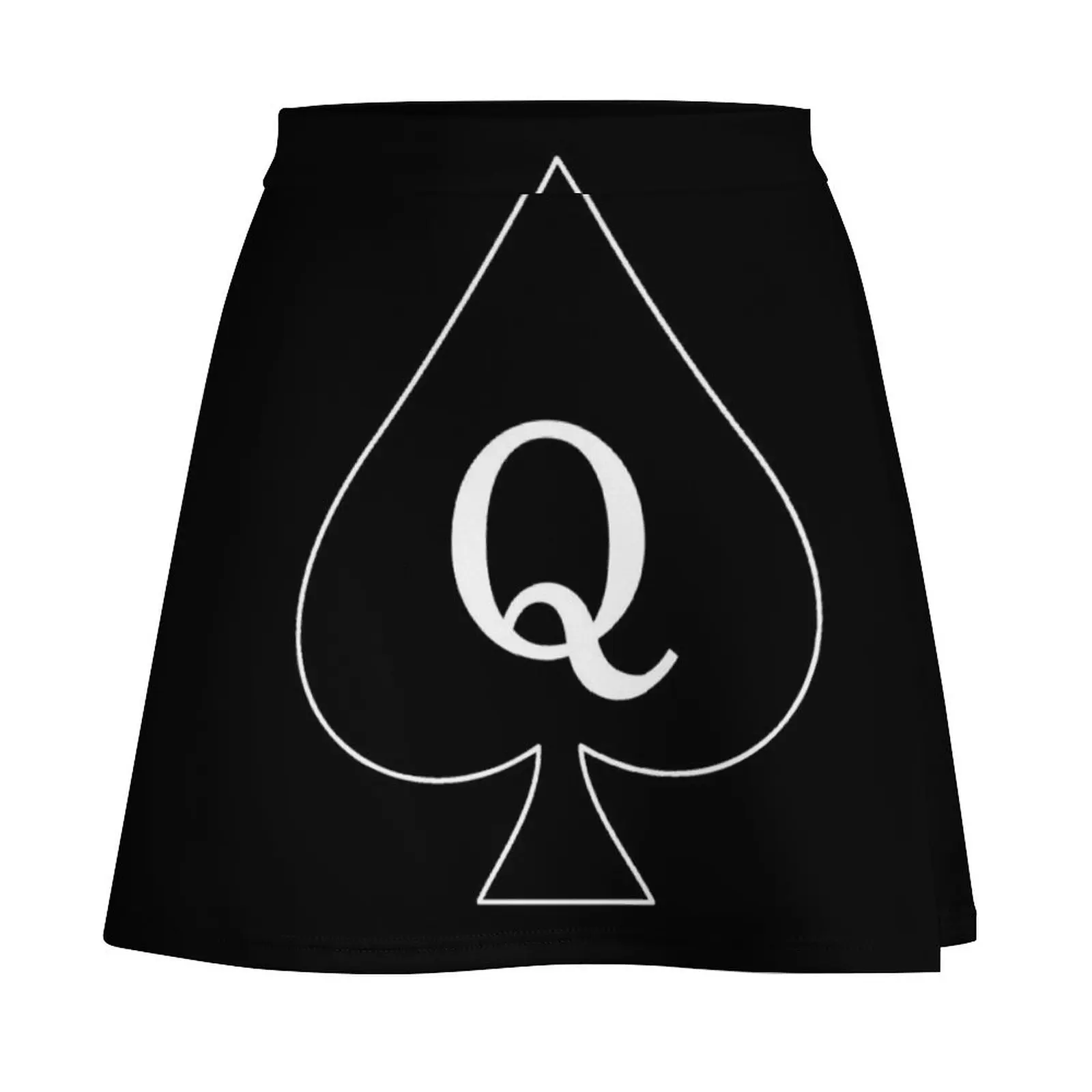 Queen of Spades (dark) Mini Skirt Sexy mini skirt women's clothing korea stylish Mini Skirt