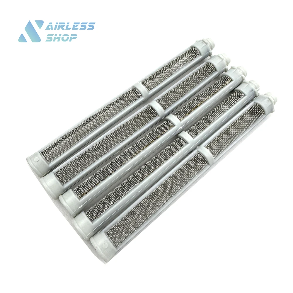 5 Pack 30-150 Mesh Airless Sprayer Accessories Filter Paint Spray Gun Filter Reduce Nozzle Clog Spray Gun Replacement Parts