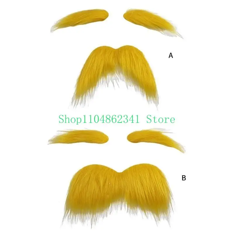 5asd mới lạ ria mép râu Phụ kiện trang phục cho nam giới Halloween
