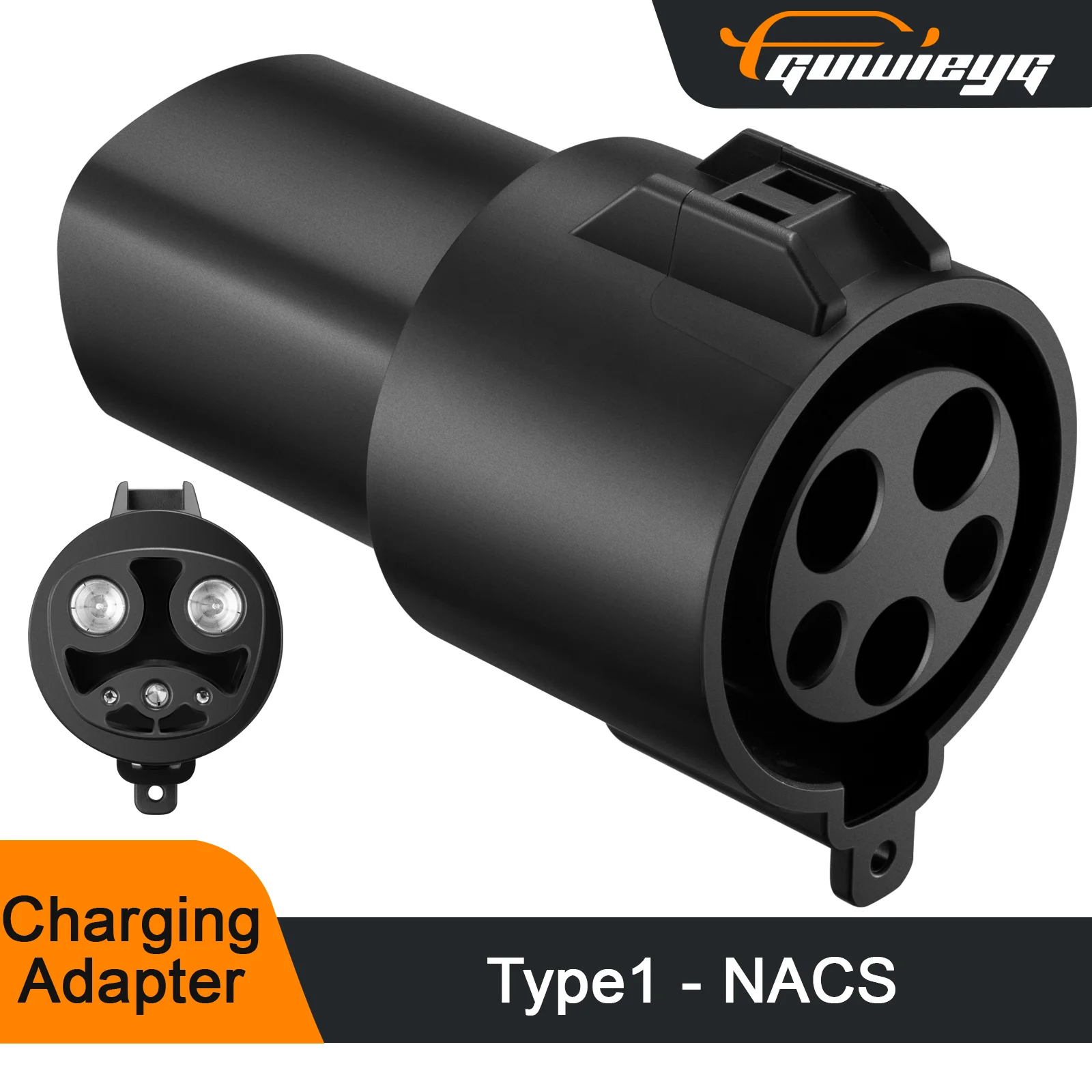 Type 1 To Tesla Charger Adapter  Compatible With Tesla  Model S/X/3/Y EV for EV Charger Connector EVSE Conversion Teslas Socket