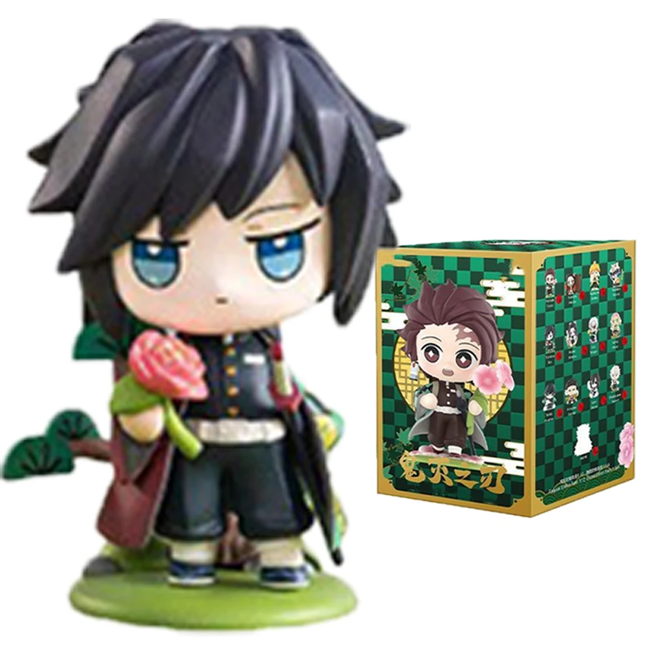 Demon Slayer Tanjiro Kamado Nezuko Anime-Cartoon-Figur Blindbox Kreative Personalisierte Statue Modell Ornament Überraschungsgeschenkbox – Detail 8