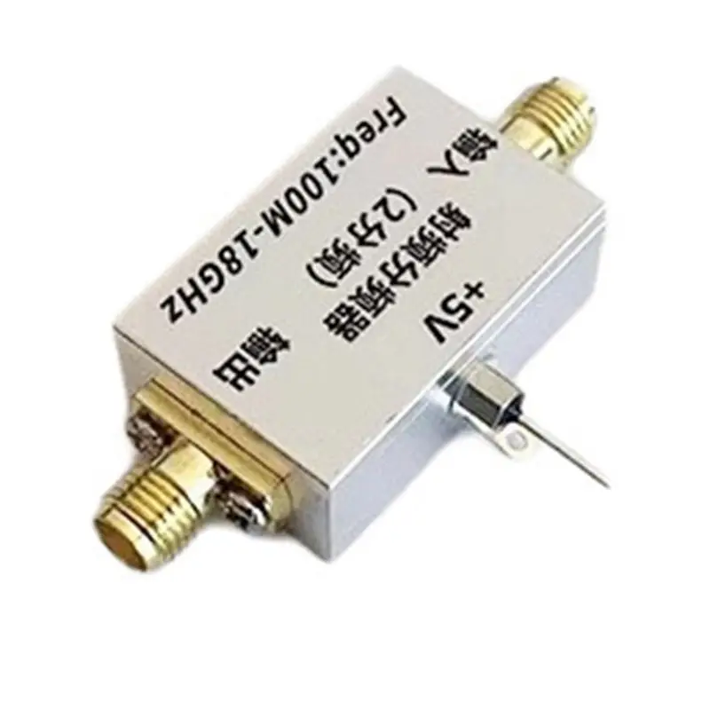 B04C-100Mhz-18Ghz RF Prescaler Divider High Frequency Signal To Low Conversion Radio Amplifier Pre 2 Divide