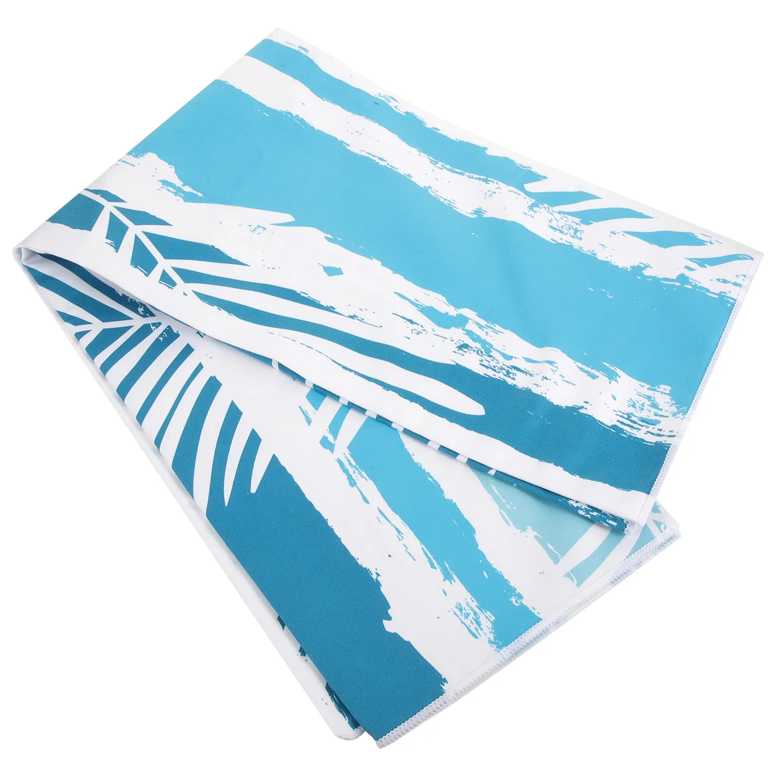 

Large Printed Quick-Dry Beach Towel Polyester Fibers Travel Pool Bath Absorbent Lightweight Comfortable Multipurpose Sand