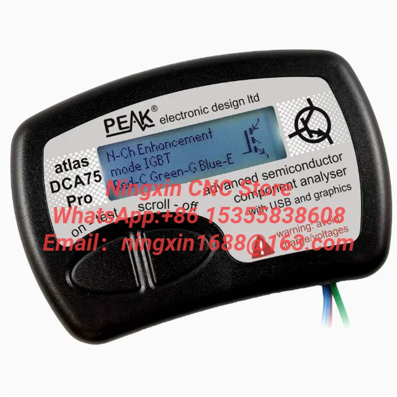 PEAK electronic component tester DCA75/DCA55 component analyzer, semiconductor device