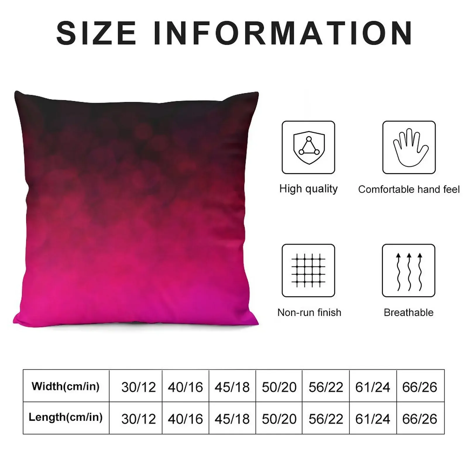 Magenta Luminescence Throw Pillow Pillow Cases Covers For Sofas pillow