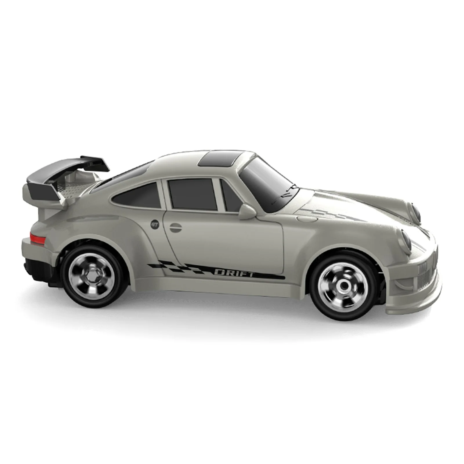 Carro de deriva RC 4WD em escala 1:64 - Mini carro de corrida com controle remoto, veículo de deriva de mesa recarregável para adultos (presente de Natal)