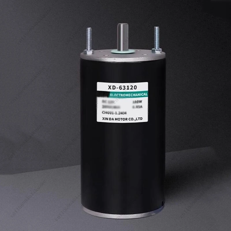 24V High Speed DC Motor, 180W 4000RPM, Adjustable Speed with Forward and Reverse Function