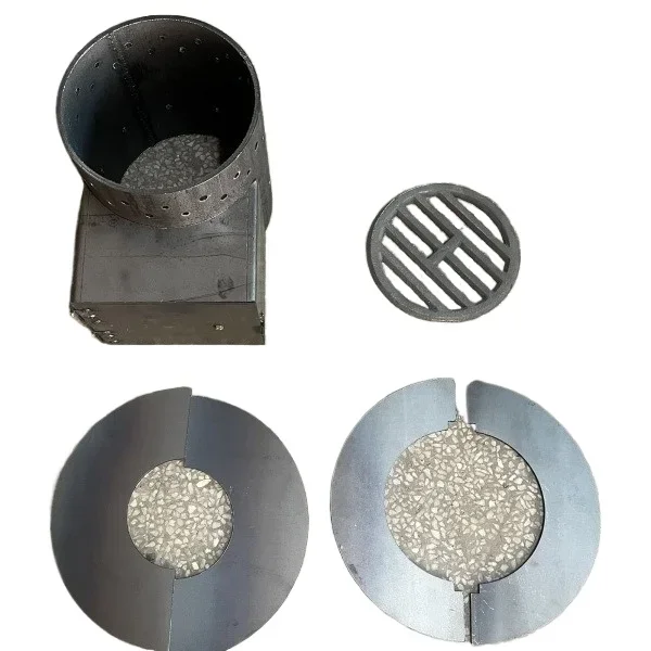 Energy Saving Gasified Stove Conversion Kit 5 Piece Biomass Gasification Accessory For Indoor Outdoor Wood Burning