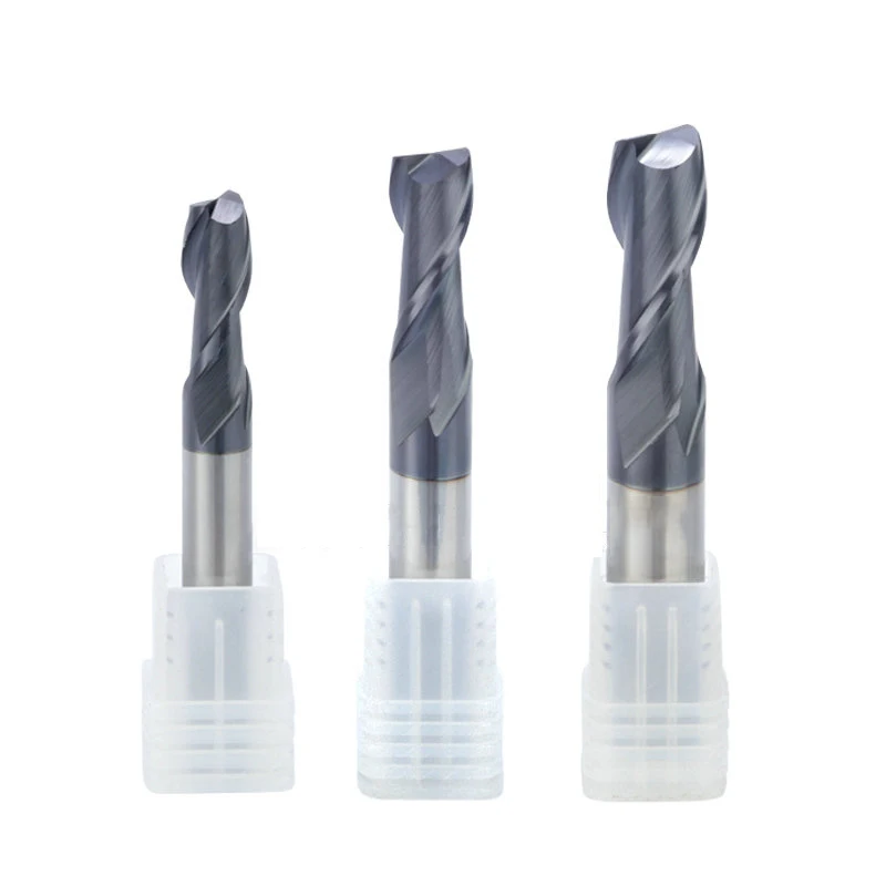 Carbide Milling HRC50 High Precision Metal Endmill 2/4 Flutes Coating Tungsten Steel cutting Milling Cutter CNC Maching