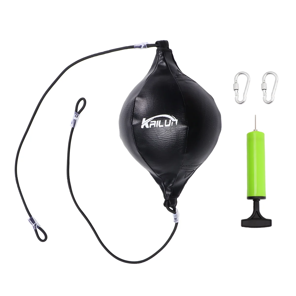 

1 Set Elastic Training Ball Professional Hanging Boxing Ball Durable Boxing Ball for Workout Exercise Agility Training (Black
