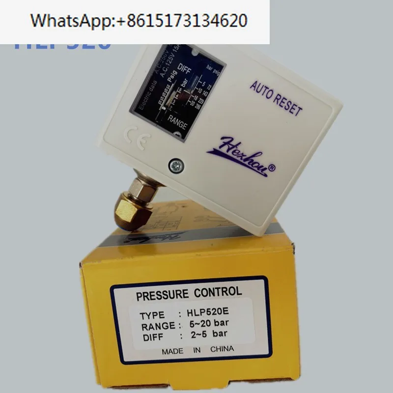 Cold dryer fan switch pressure controller HLP520 single pressure control HLP530D pressure switch HLP110