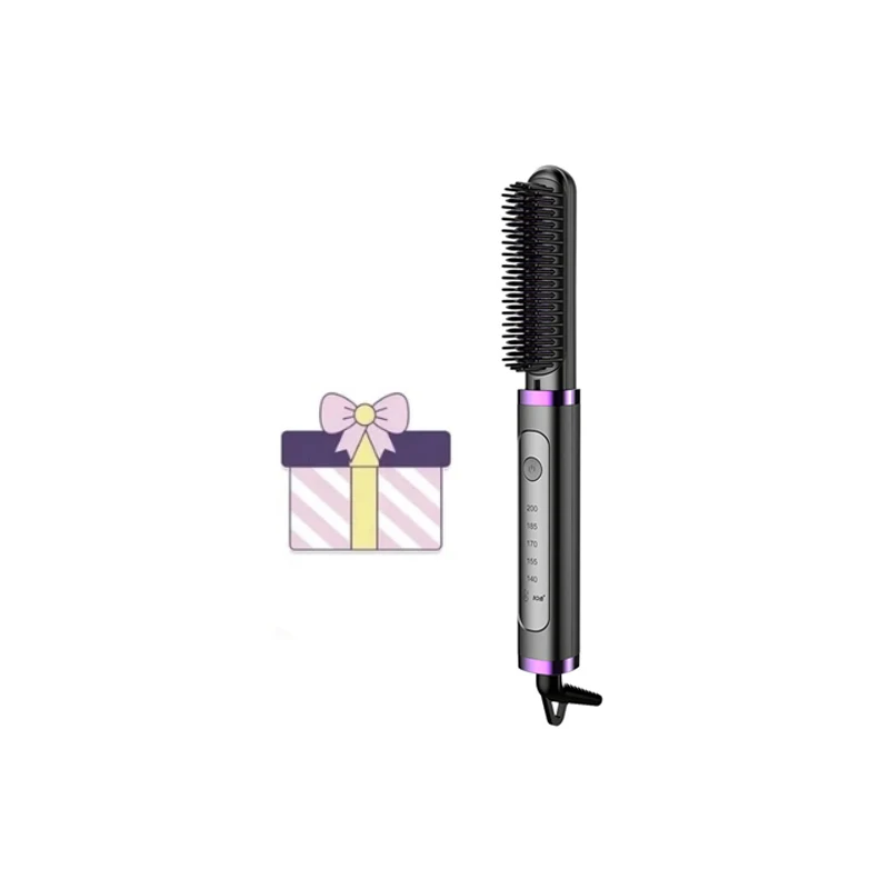 Dropshipping Electric Hair Straightener Hot Comb Brush