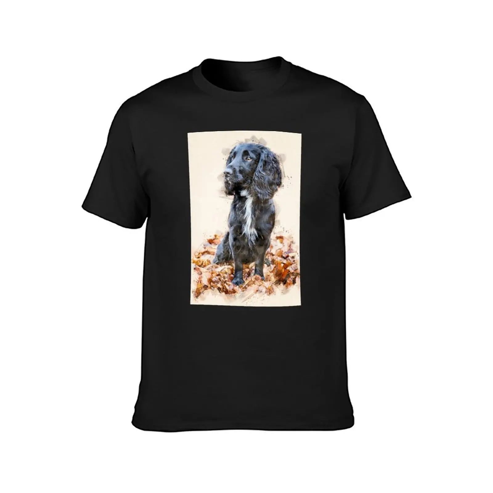 Autumnal Spaniel T-Shirt vintage clothes sports fans hippie clothes cute clothes men t shirt