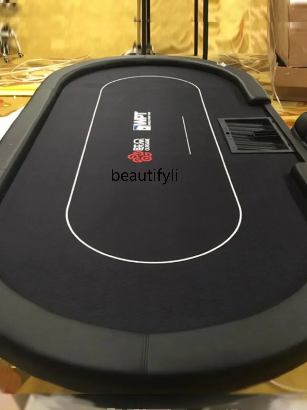 

cqyPoker Table New Oval Texas Poker Table Folding Professional Club Event Table