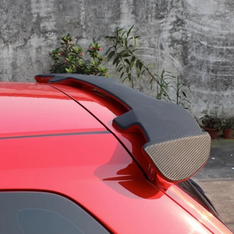 Spoiler Sayap Atap Belakang For Renault 4 MK4 Rs ABS Glossy/Aksesori Body Kit Warna Karbon Clio 4 Sport Tourer Spoiler 2013-202