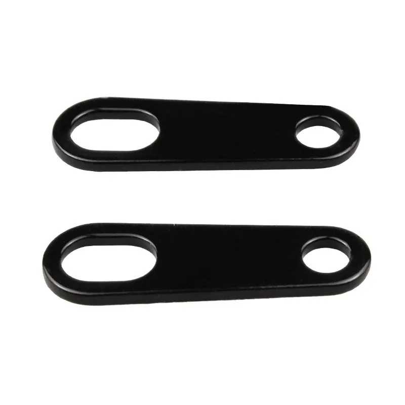 2PCS Universal Motorcycle Turn Signal Lights Brackets Motorbike Indicator Lamps Holder Fork Lamp Mount Clamps Metal Accessories view 4