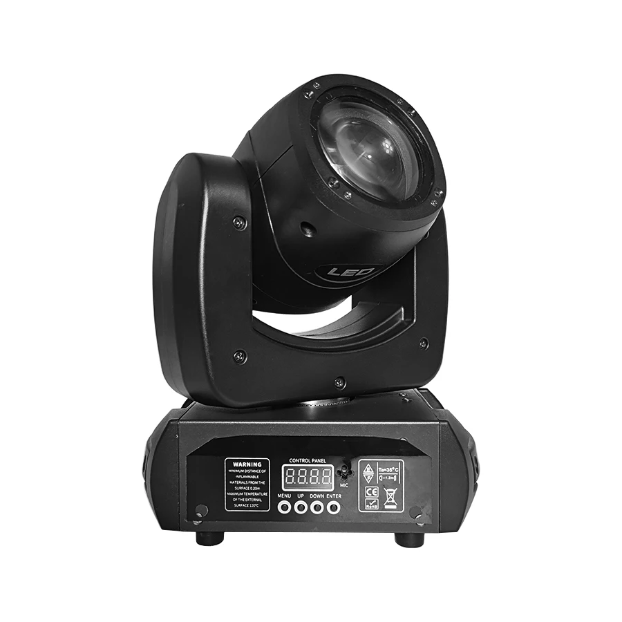 100W LED Moving Head Light DJ Light Stage Lighting with Beam GOBO 8 Faceted Rotating Prism Super Bright DMX Voice Controlled  fo