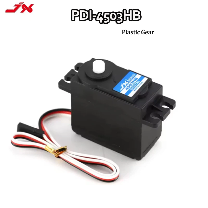 JX Servo PDI-4503HB Kunststoffgetriebe 120 °   330 Hz digitales Standard-Servo mit großem Drehmoment für Hubschrauber-Drohnen-Panzer, Auto-Roboter-Zubehör