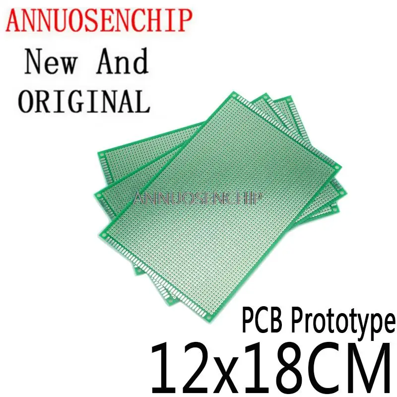 1PCS Single Side Prototype PCB Universal Printed Circuit Board Protoboard For Arduino 120x180MM 12x18CM