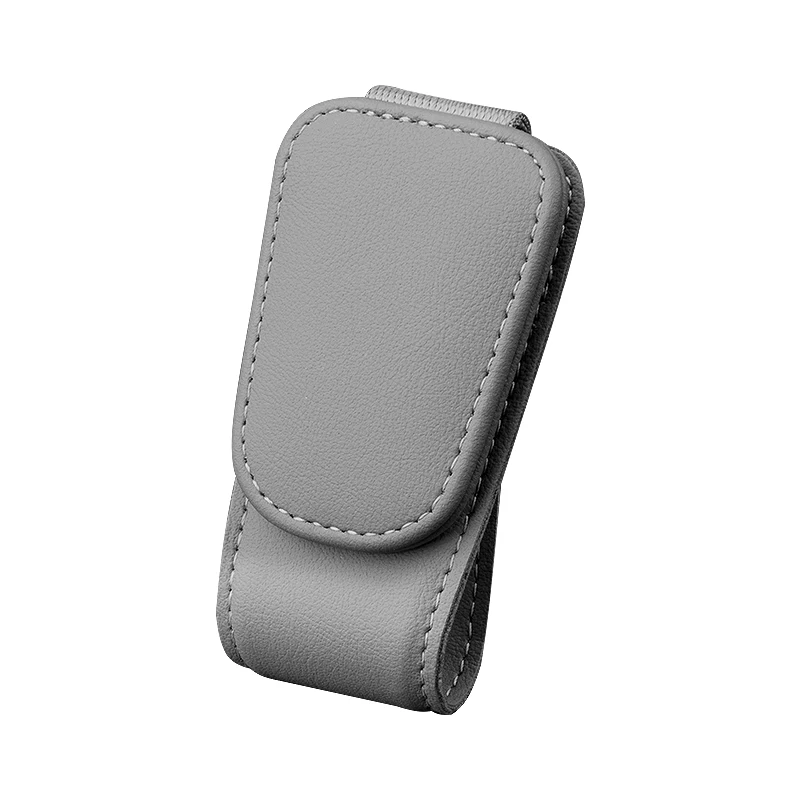 

MIXSAS Magnetic Car Sunglasses Holder Superfiber Auto Sun Visor Eyeglass Hanger Clip Multi-Function Automobile Accessories