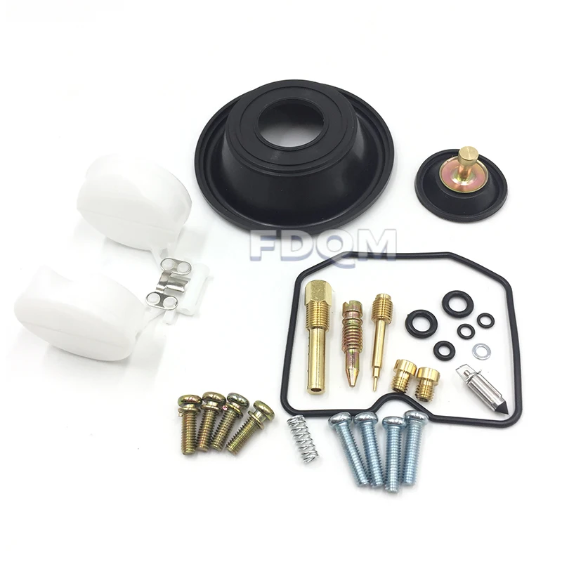 Carburetor Repair Kit For Kawasaki KLR650 KLR 650 1987- 2018 Vacuum Diaphragm Float