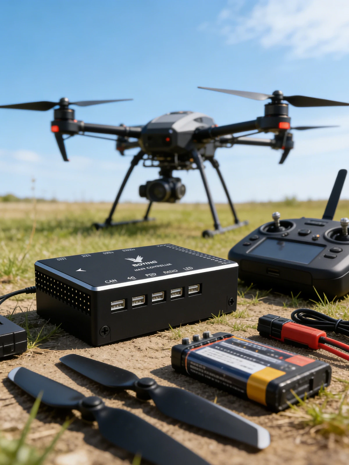 

Полетный контроллер BOYING DRACO Mini2T Mini с поддержкой Dual Link для пилотов сельскохозяйственных БПЛА и учебных заведений