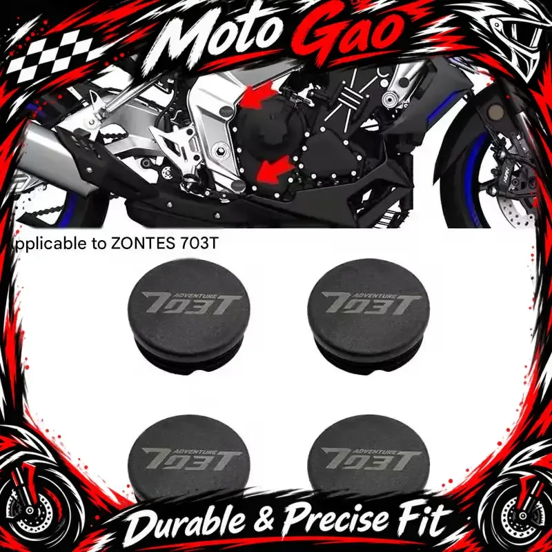 【Precise Fit】For 2026 ZONTES 703T Modified Frame Dustproof Cap Fairing Hole Decor Plug Anti-Dirt Accessories