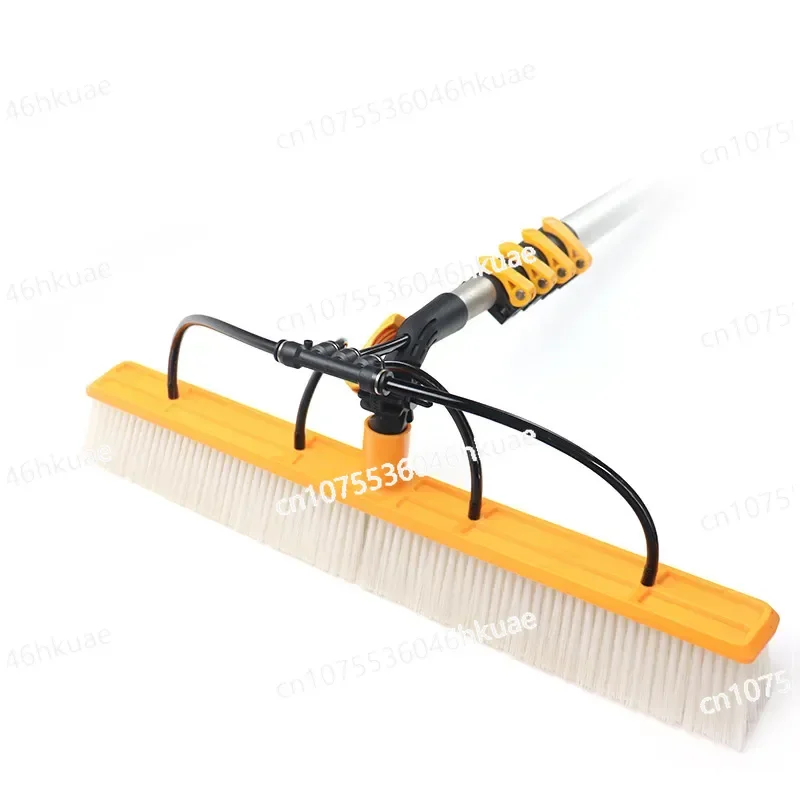 

Solar Panel Cleaning: High-Efficiency Brushes with Water Fed Rotating Plates, Clean Roller and Tractor Rotary Function