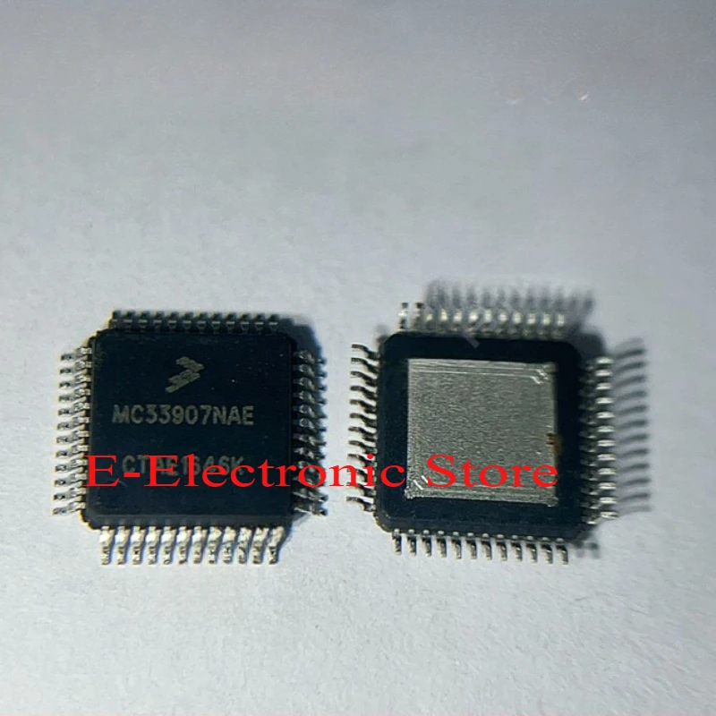 2PCS/LOT MC33907NAE MC33907 Power System Basis Chip with High Speed CAN and LIN Transceivers LQFP48