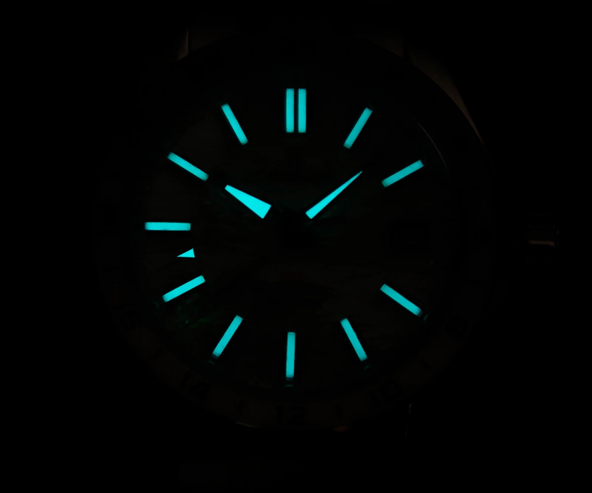 Cronos 새로운 39mm 질감 럭셔리 남성 비즈니스 드레스 시계 PT5000/SW200 자동 기계식 방수 100m L6037M V3