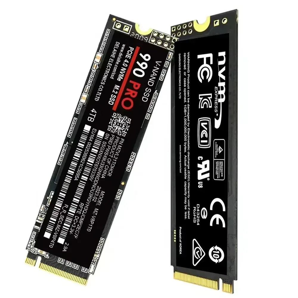 SAMSUNG 990 PRO M.2 2280 NVMe SSD PCIe Gen4 High Speed Solid State Drive 2TB 4TB Internal Storage for Laptop Desktop Computer
