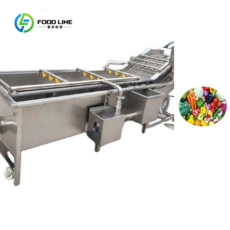 Customizable Frozen Fruit and Vegetables Blanching Cleaning Cutting Quick Frozen Machine Processing Line