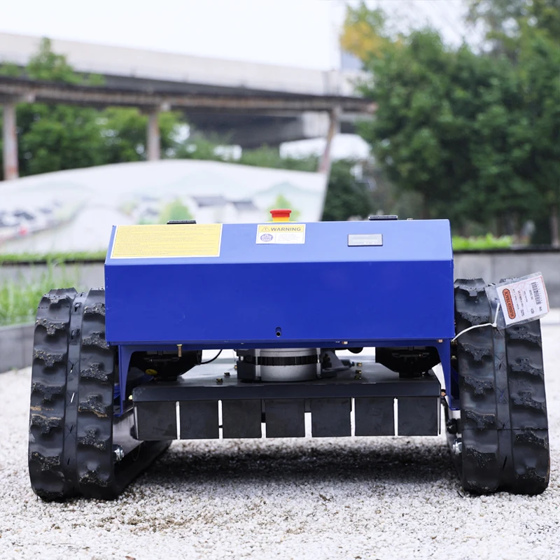 جزازة العشب الروبوتية الصغيرة المخصصة بعرض القطع 550 مم للتحكم عن بعد للعناية بالعشب