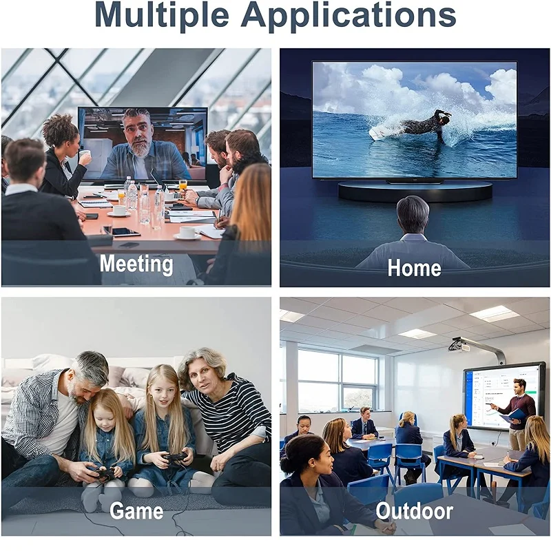 Shuliancable HDMI to vgaアダプター、hdmiメスからvgaオス1080p TVスティック、モニター、pcと互換性があります