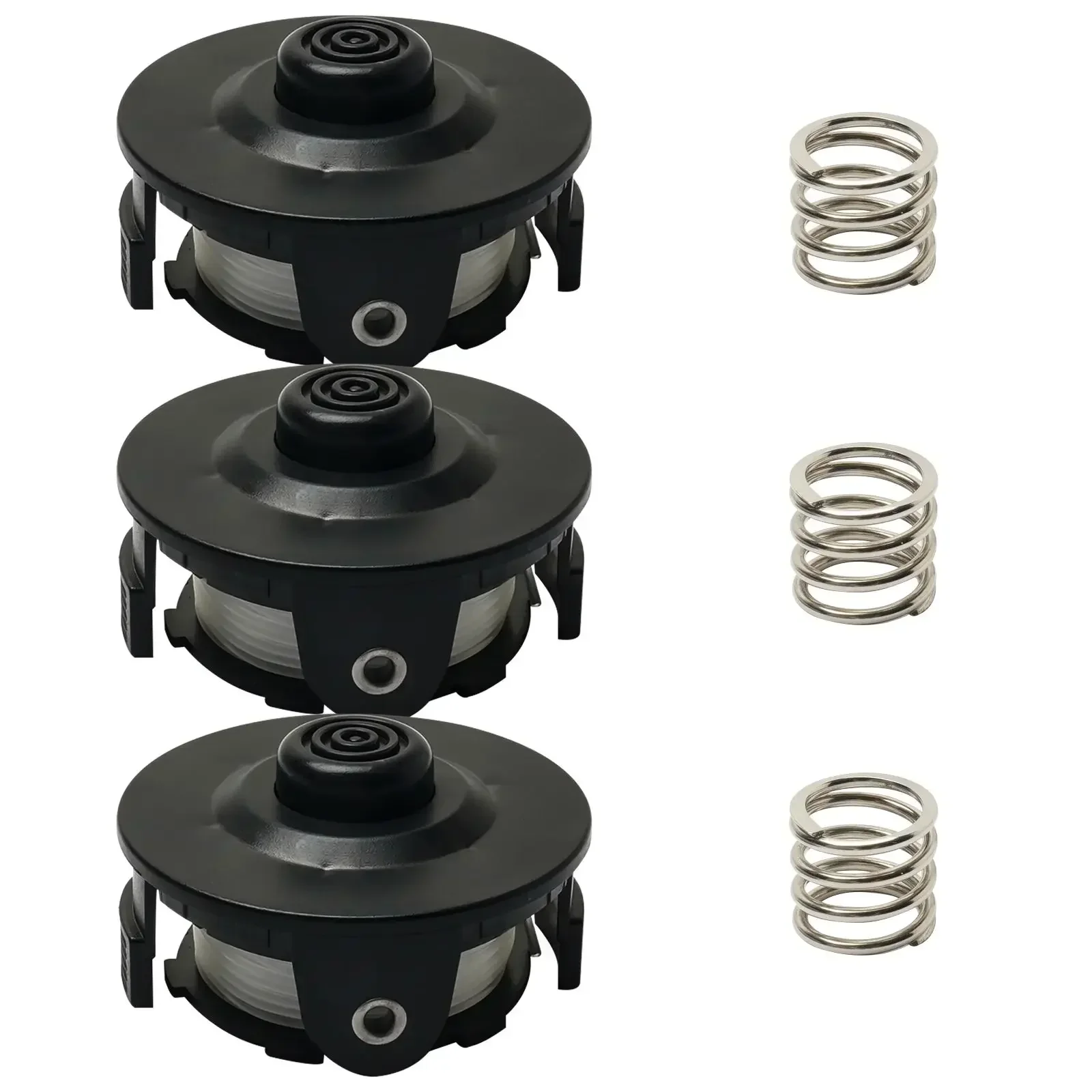 

Trimmer Head With Spring For Tap&Go 195858-1 196146-9 DUR181Z DUR141 Lawn Mower Garden Power Tool Accessories Replacement