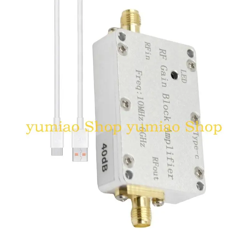 587B 10MHz-6GHz 10DB 30DB 20DB 40DB Gains Alto Amplificadores Flatoresce