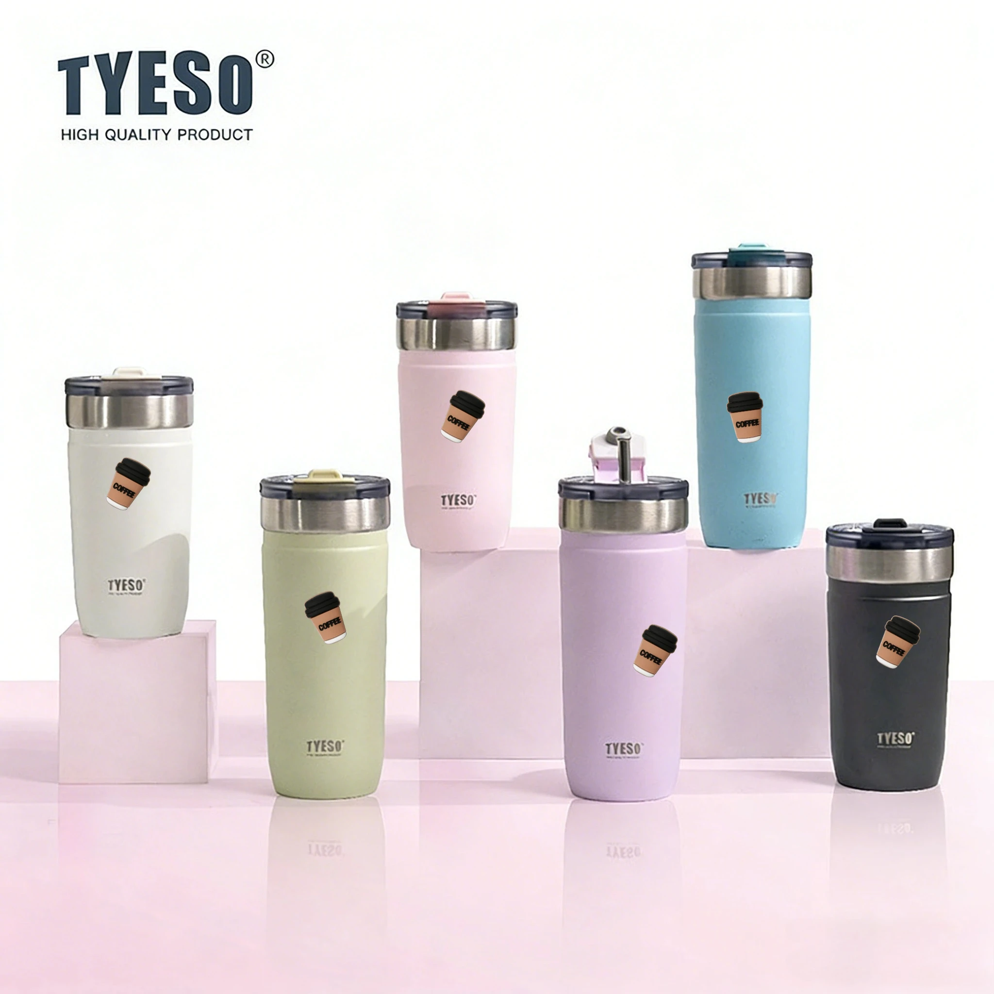 Tyeso Stainless Steel Insulate - French Press Glass ulasan dan harga