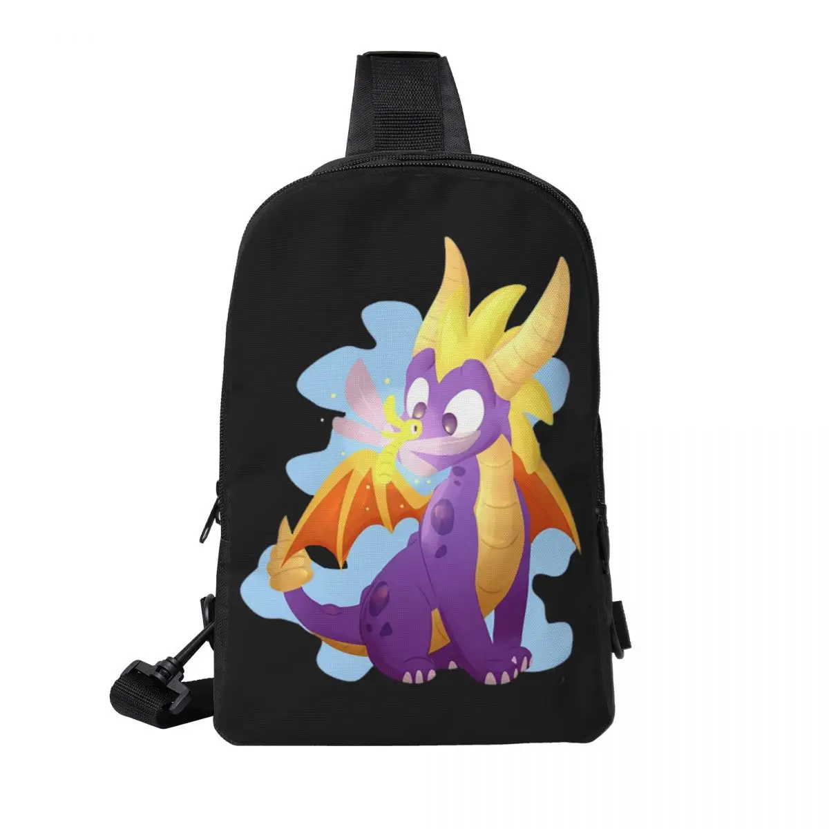 

Ice Spyro Chest Bag Men Sling Crossbody Backpack Chest Bag Travel Hiking Daypack Shoulder Bag