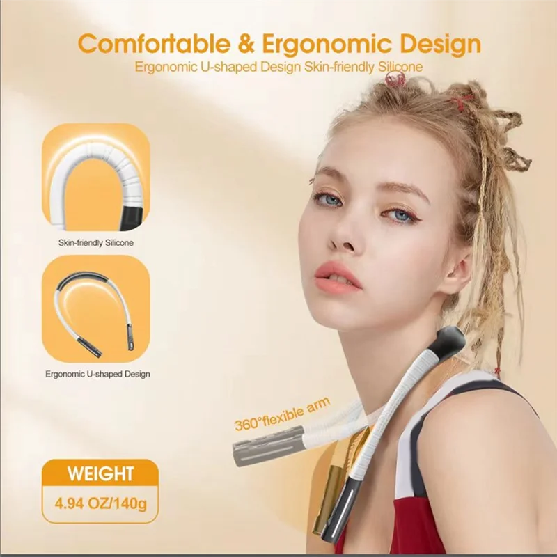 -A14E LED الرقبة كتاب ضوء المحمولة LED التخييم القراءة تنوعا ضوء سيليكون الأسلحة أضواء الرقبة مصباح القراءة