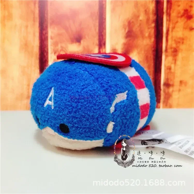 Disney  Marvel The Avengers Plush Pendant Spider-man Iron Man Loki Captain America Kawaii Anime Stuffed Dolls Toy Gift