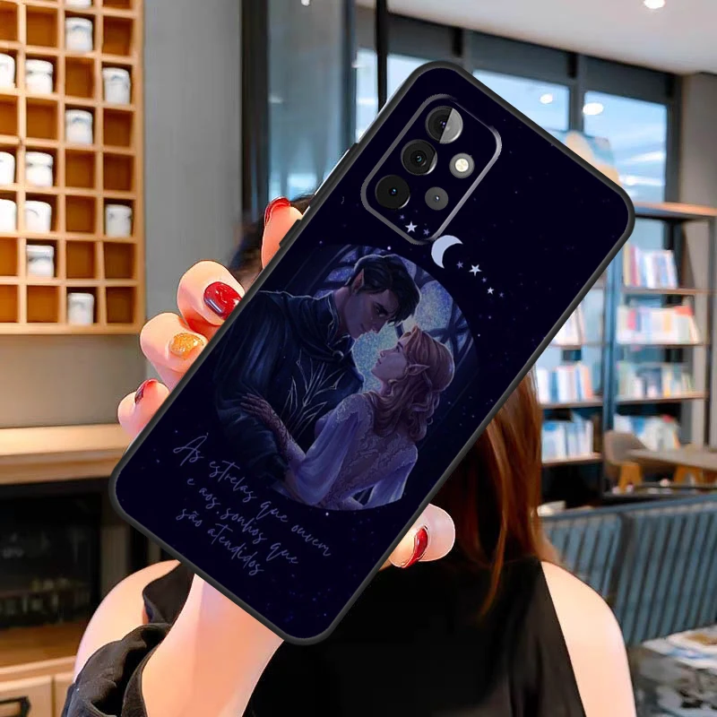 Fury Sarah J Maas A Court of Mist Case For Samsung Galaxy A14 A34 A54 A52 A32 A42 A22 A12 A51 A71 A13 A33 A53 A52S Cover