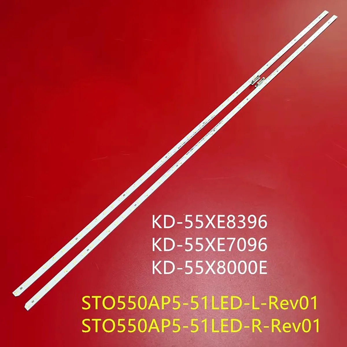 

LED backlight strip for KD-55XE8396 KD-55XE7096 KD-55XE7002 STO550AN5 STO550AP5_51LED_L STO550AP4_51LED_R