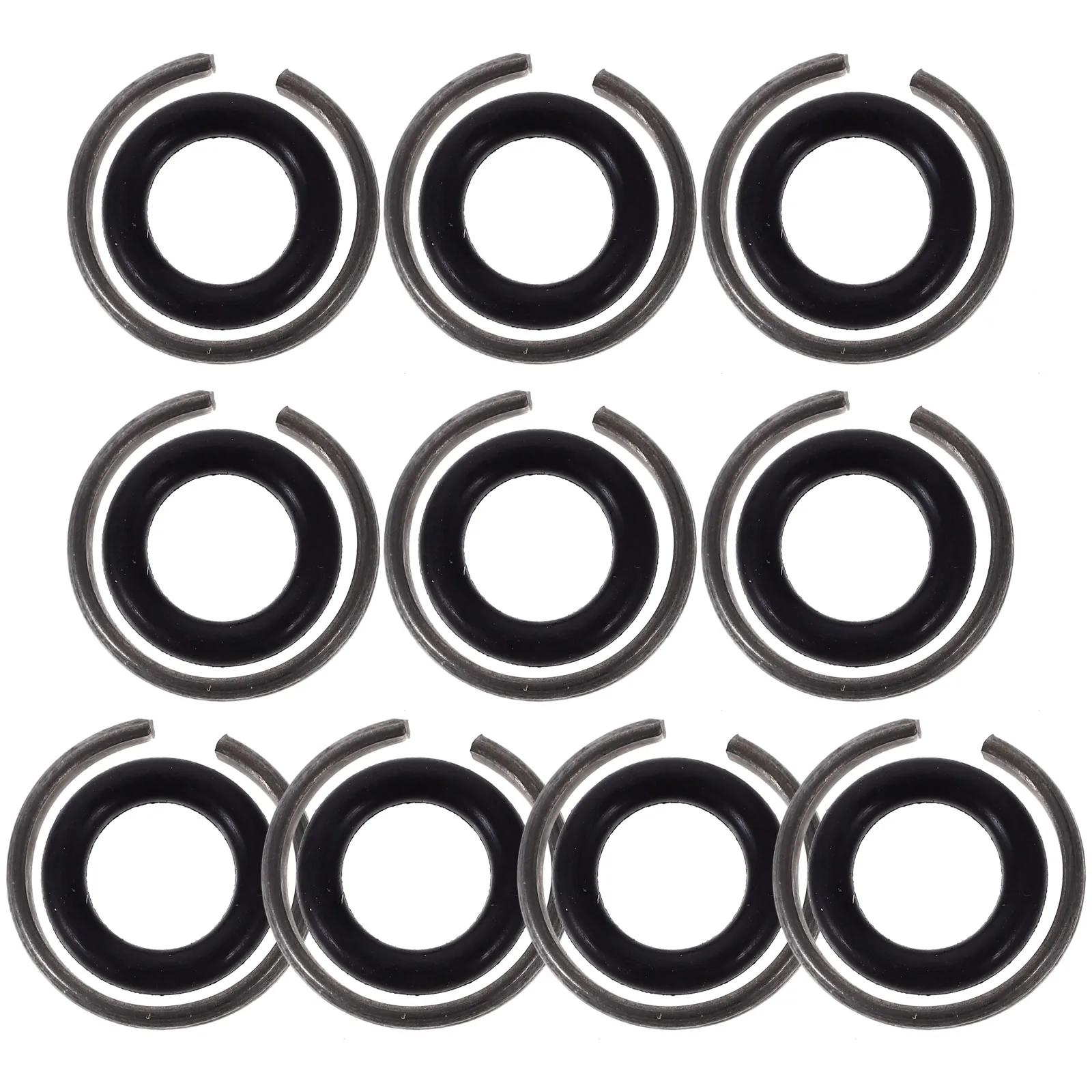 

10 set 10 Sets Electric Wrench Retaining Type Durable Iron Simple Installation Impact Wrench Socket Retainer Tools Pcs