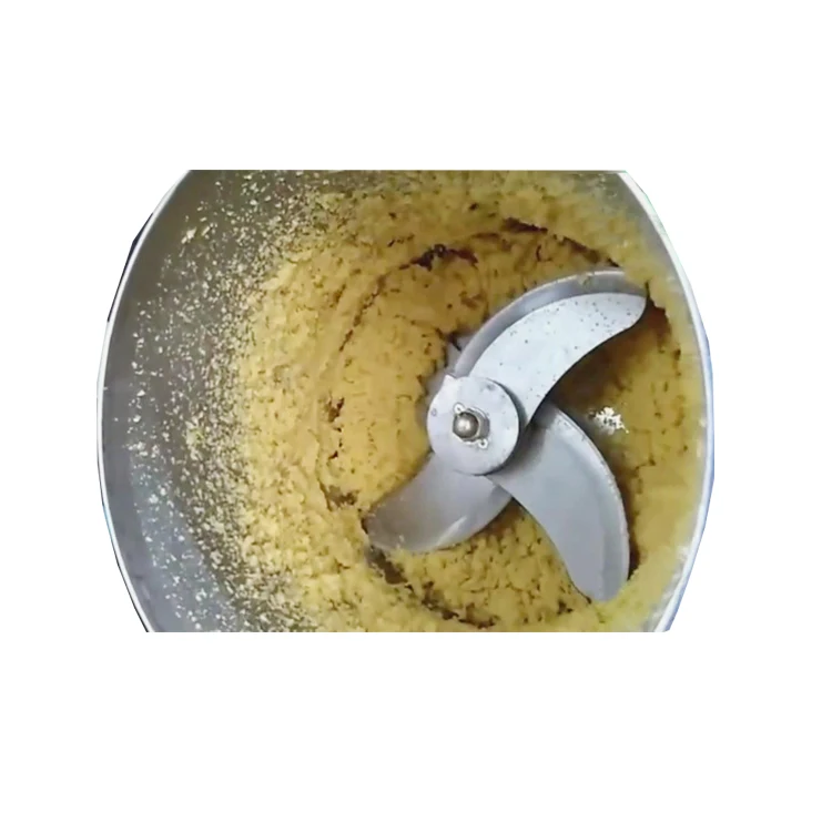 شفرات تجارية من الفولاذ المقاوم للصدأ، ماكينة تقطيع معجون فاكهة الجبن الموزاريلا #2