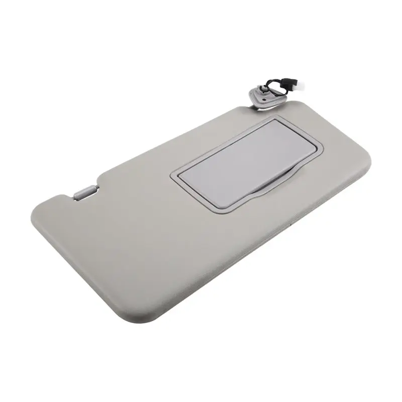 

AS57-Car Front Left Sunvisor With Makeup Mirror Light 96401JY75A For Renault Koleos 2008-2016 Sun Visor Replacement Part